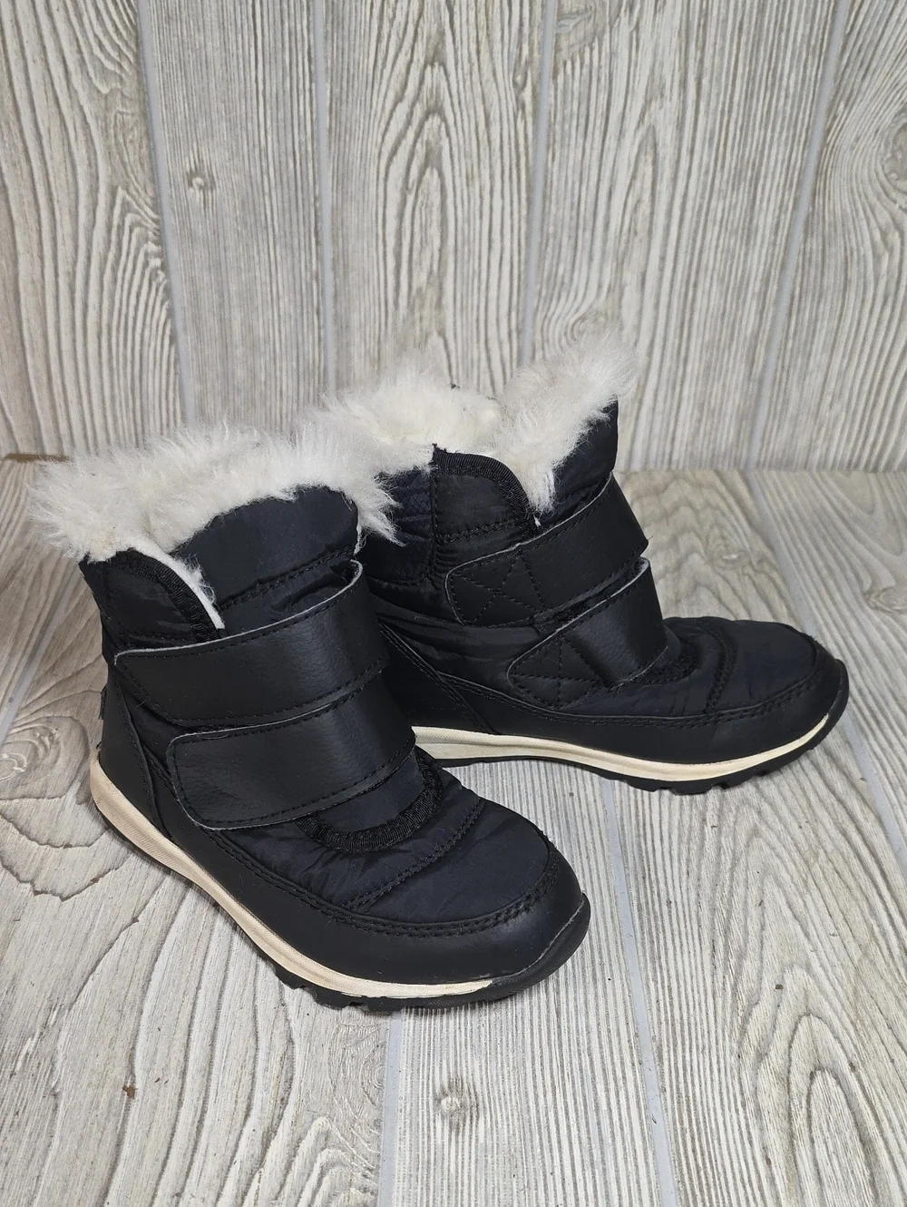 Sorel Whitney II Strap Waterproof Snow Boots Child Size 11